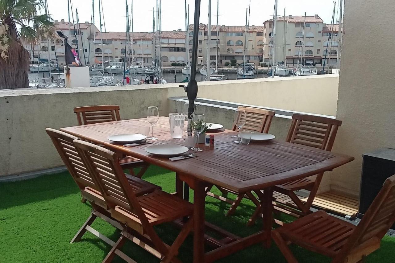 6/7 Pers Sur Le Port A 10Mn A Pieds De La Plage Leucate Exterior photo